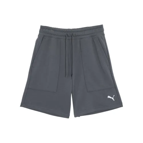 PUMA Casual Shorts Men's Black Gray