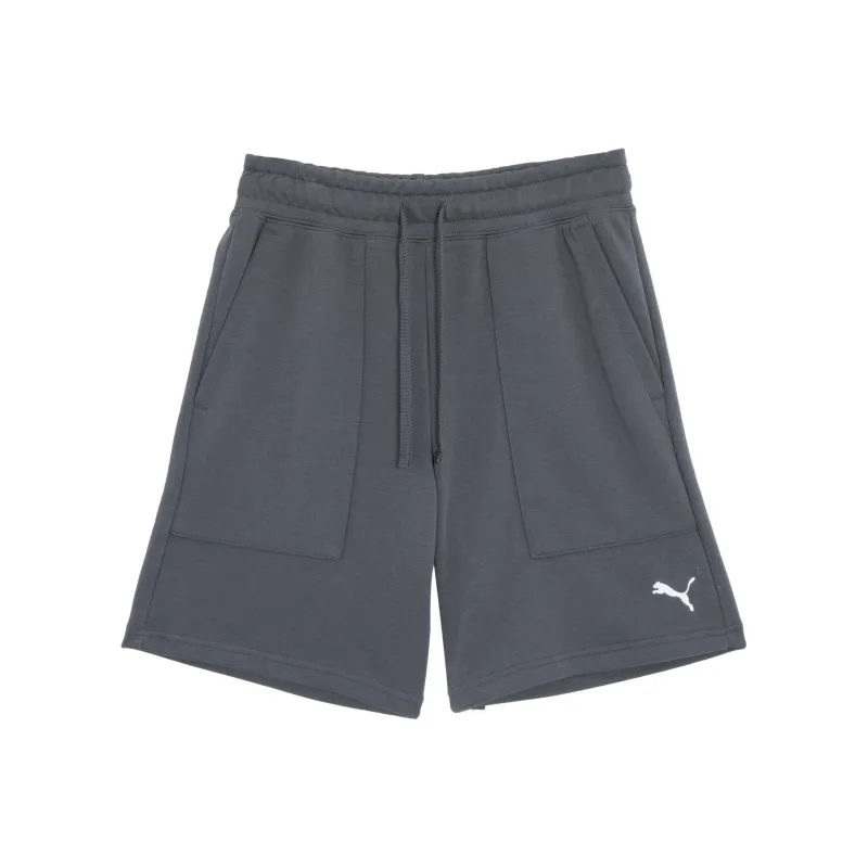PUMA Casual Shorts Men's Black Gray-0