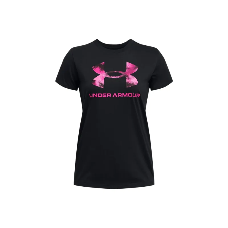 Under Armour UA Sportstyle Graphic T Shirt Women's Black-0