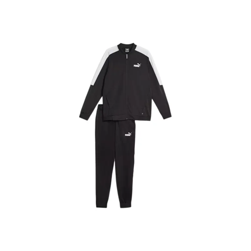 PUMA Men's Baseball Tricot Suit Casual Sportswear Men's Black-0