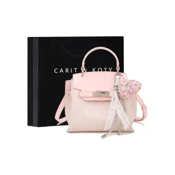 Carit&Koty Polyurethane Handbag Regular Women's Pink