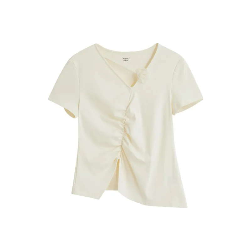 Inman T Shirt Women's Cream White-0