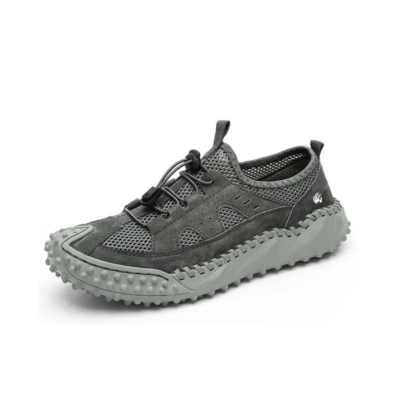 Animal Claws Slip Resistant And Breathable Low Top Hiking Shoes Men's-7