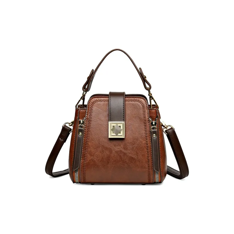 Bywhich PU One Shoulder Handbag Women's Multicolor-2