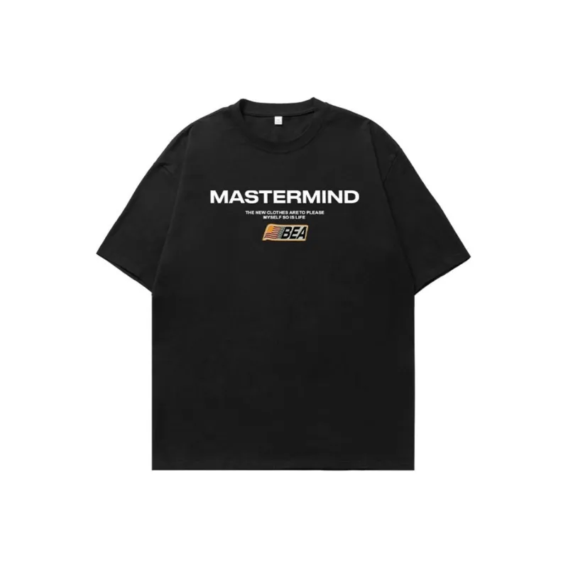 ASW ONLINE Drop Shoulder Sleeve T-Shirt Unisex Black-0