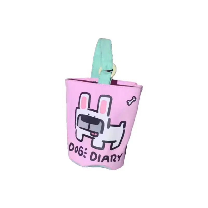 Land Gulls Canvas Bag, Handbag Women's Pink/White/Purple-3