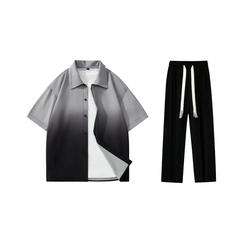 LA'T.WEEKEND Shirt Matching Set Unisex-40