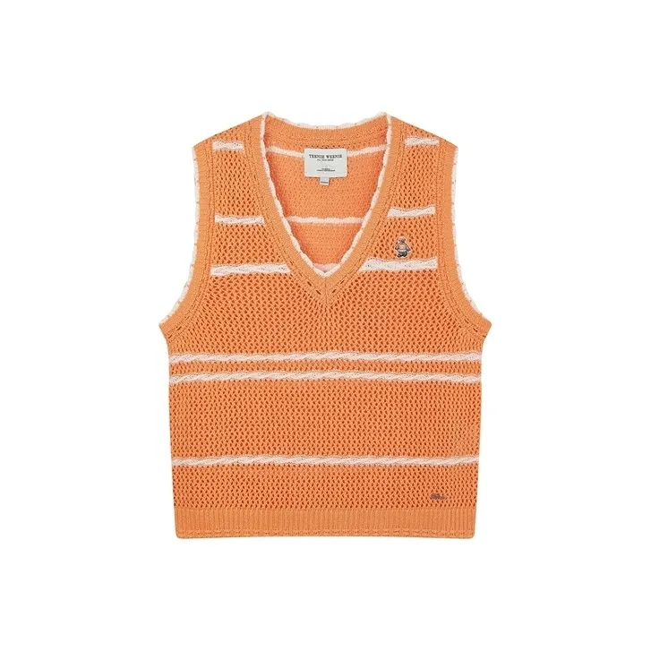 Teenie Weenie Sweaters Women's Orange-0
