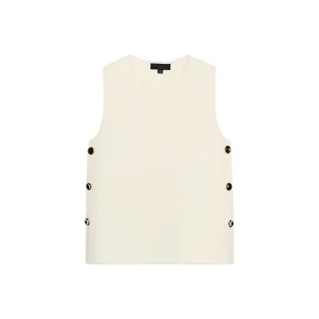 ZARA Tank Top Women's Raw White
