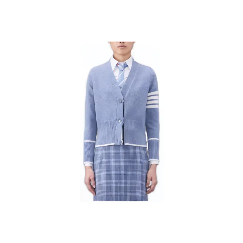 THOM BROWNE· Sweater Women's Sky Blue-0