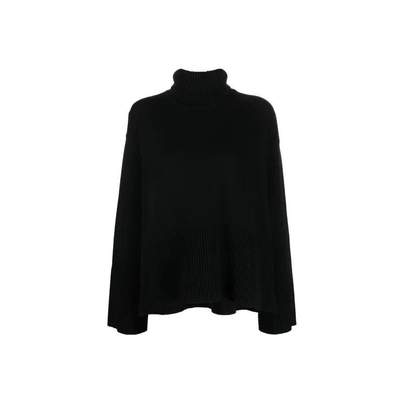 Toteme FW22 Loose Fit Sweater Women's Black-0