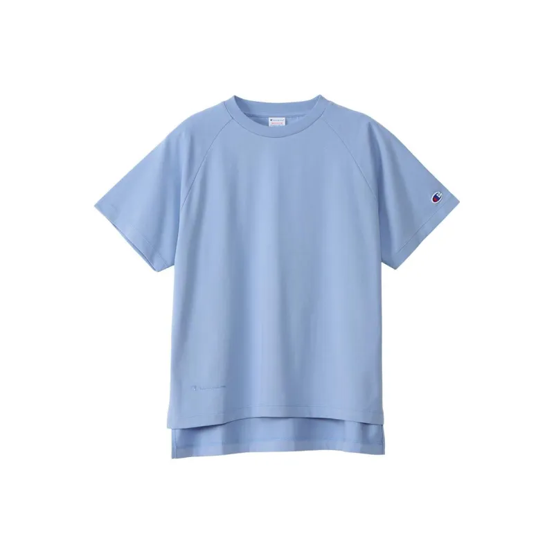 Champion Mock Two-Piece T-Shirt Japan Version Women's-7