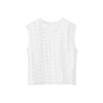Fstudio Sleeveless Top Women's White
