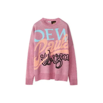 LOEWE FW21 Sweater Women's Pink