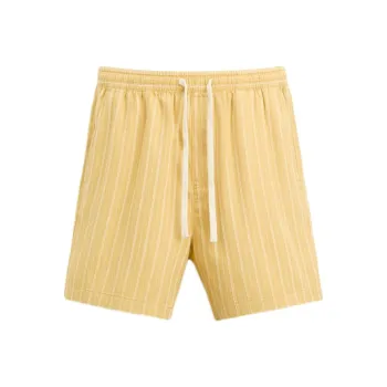 ZARA Casual Shorts Men's Yellow