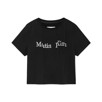 MATIN KIM SS25 T Shirt Women's Black