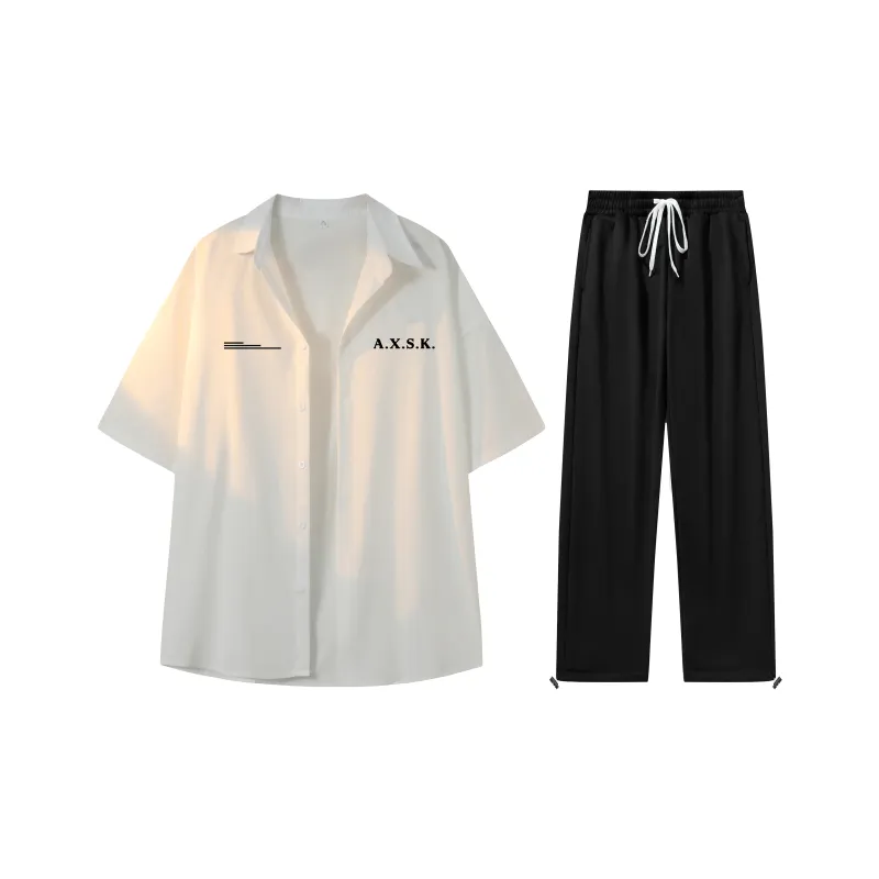 A.X.S.K Shirt Matching Set Unisex-6