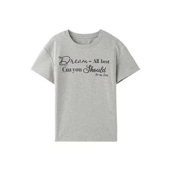 PLAY BUSH T Shirts Women's Gray