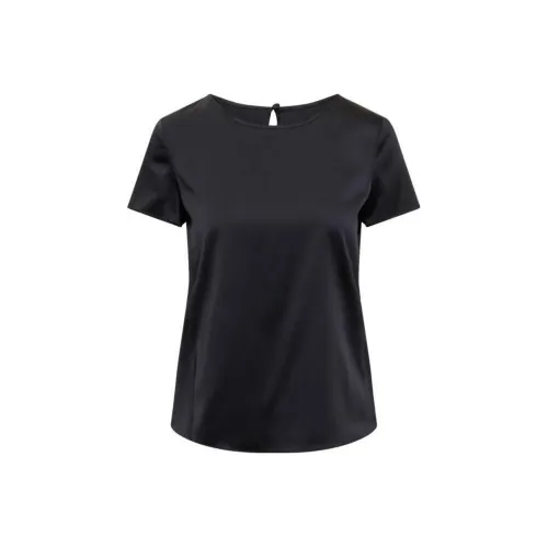 EMPORIO ARMANI Crewenck Lightweight Satin T Shirt