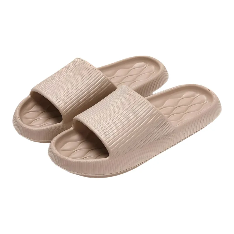 NAIHUO Platform Slippers Summer Outerwear EVA Slip Resistant Odor Free, Indoor Home Super Soft Slippers-3