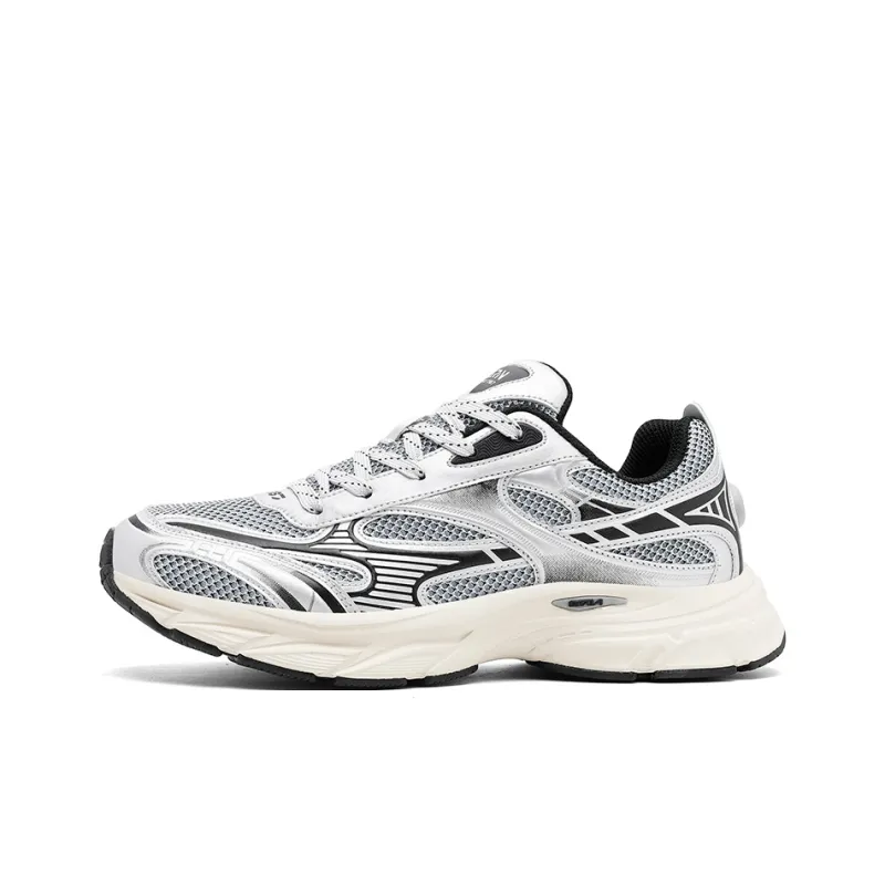 K bird Slip Resistant, Breathable, Height Increasing Low Top Chunky Sneakers Men's-6