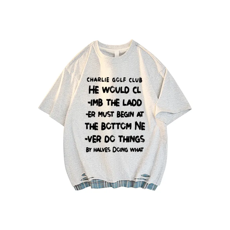 CHARLIE GOLF T Shirts Unisex-8