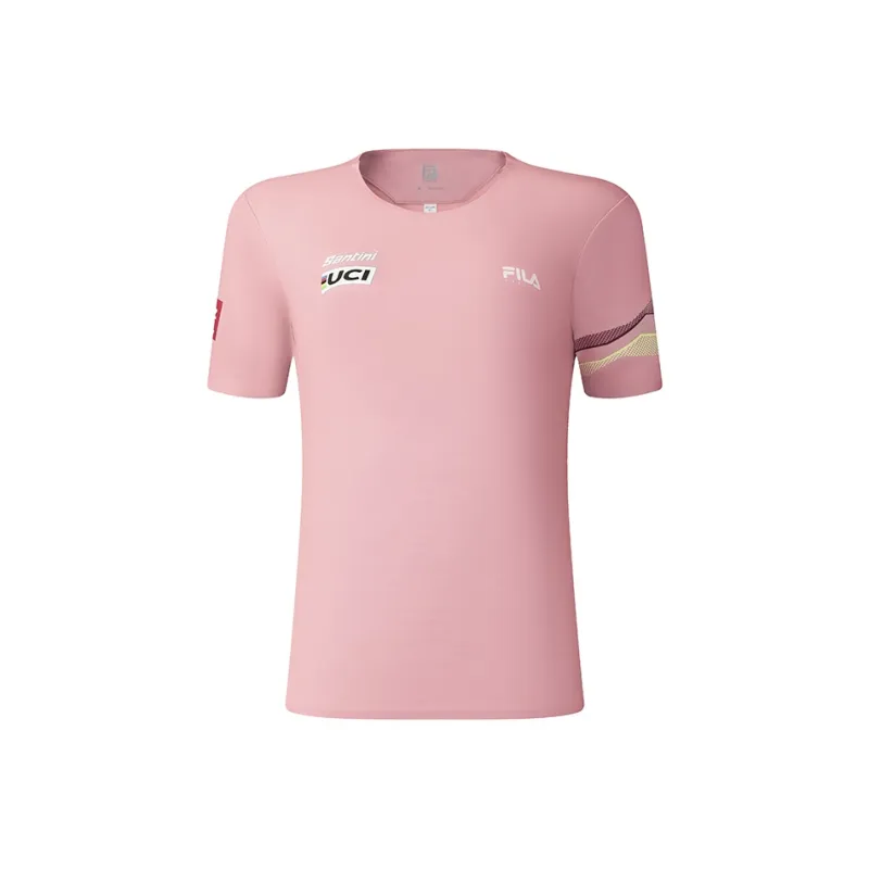 FILA CYCLING T Shirt Women's Peony Pink-0