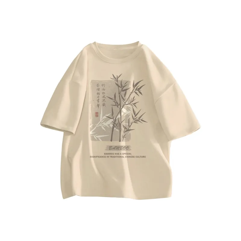 GOSO Drop Shoulder Sleeve T-Shirt Unisex-7