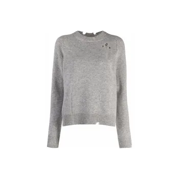 Maison Margiela Distressed Side slit Jumper