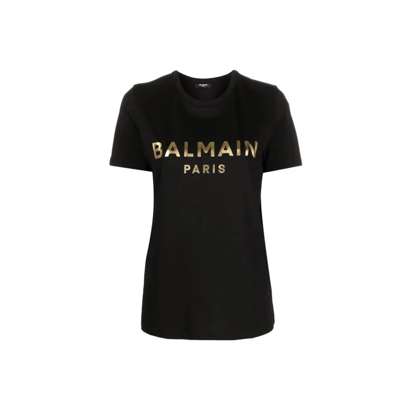 BALMAIN T Shirts Women's Black-0