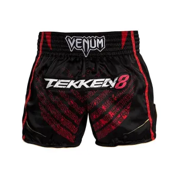 VENUM x Tekken 8 Sports Shorts Unisex Black/Gold/Red