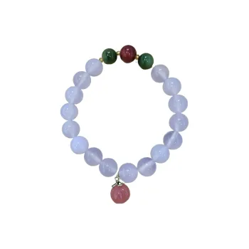 JUNWEN Chalcedony Bracelets Women's