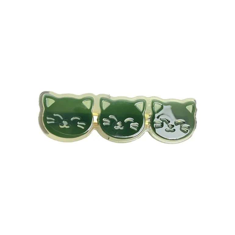 VIVIWELL Acetate Hair Clips Women's-12