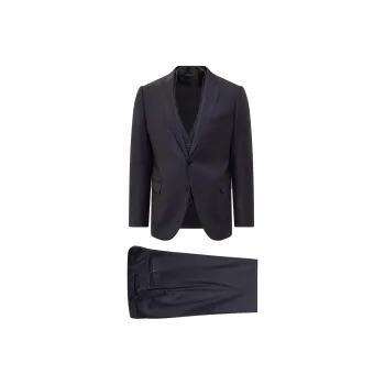 EMPORIO ARMANI Three-Piece Tailored Suit