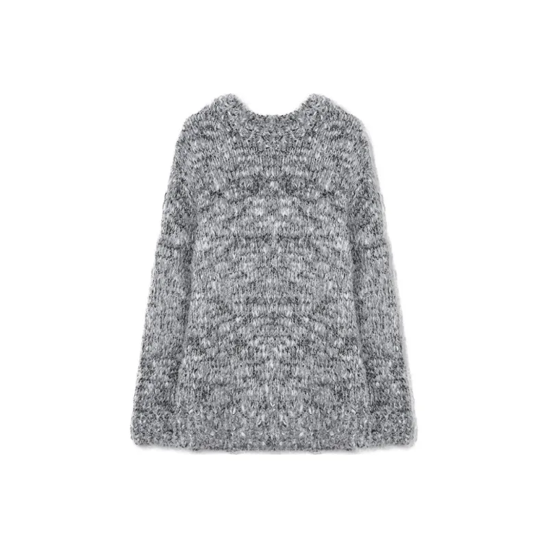 Roselingling Sweater Women's Pebble Starlight Gray-0