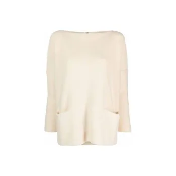 Daniela Gregis Boat neck Drop shoulder Jumper