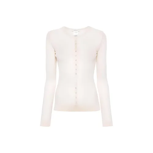Lemaire Buttons Seamless Rib Top 'Light Powder'