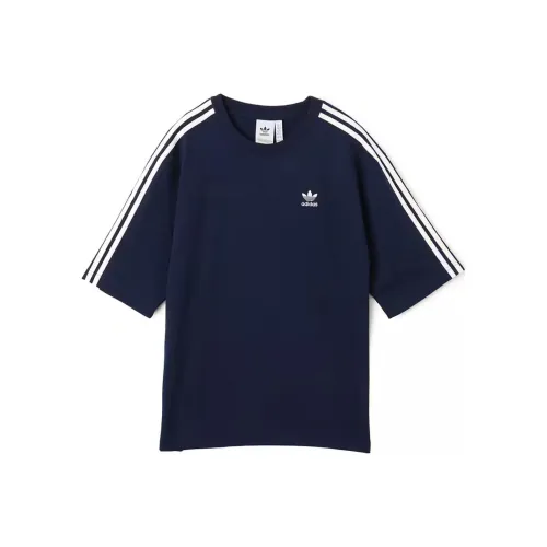 Adidas Originals Oversized Tee T Shirt Women's Indigo