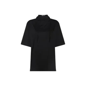 Lemaire Foulard T Shirt 'Black'