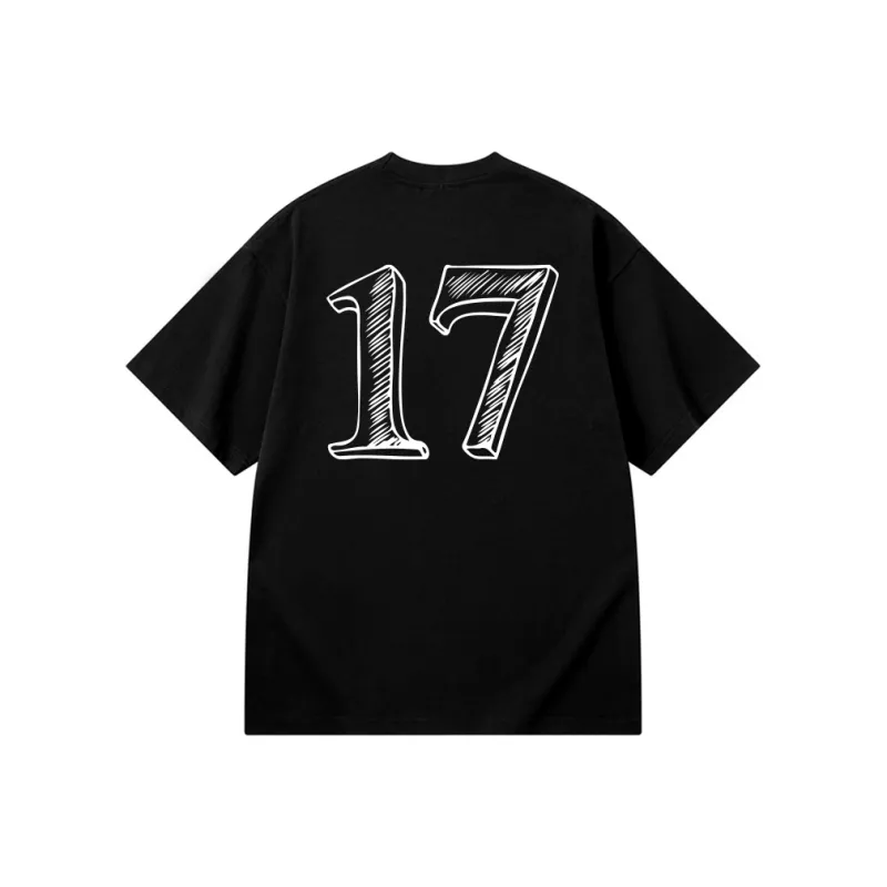 DIDTEK Drop Shoulder Sleeve Short Sleeved T Shirts Unisex-9