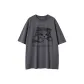 Dark Gray-T-Shirt-Sketch Cat Large Size