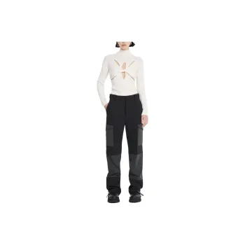 DION LEE MUSCULAR TWIST CABLE SWEATER Sweater Women's IVORY/Ivory White