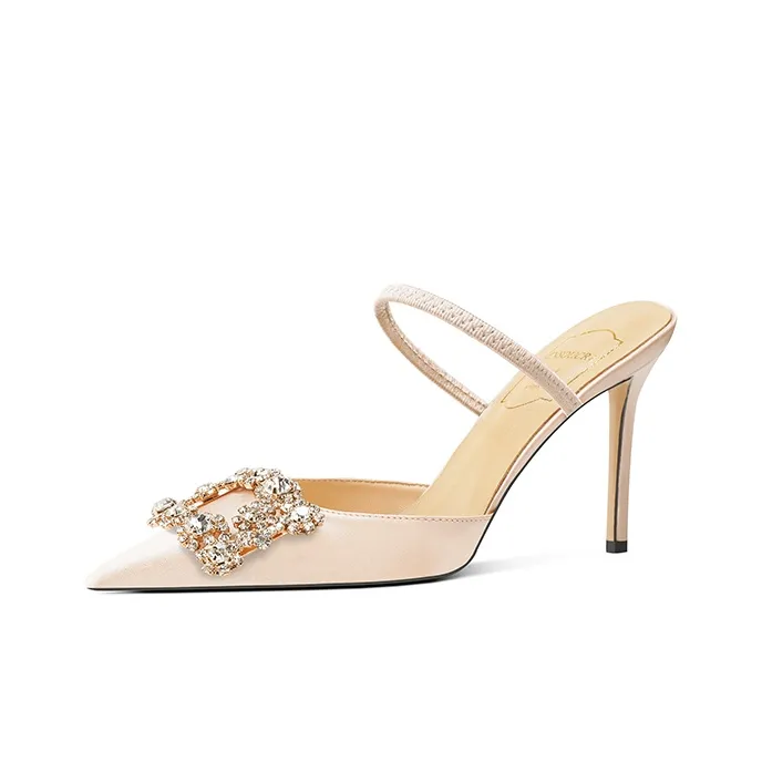 Zubumei Slim Heel High Heels Women's-0