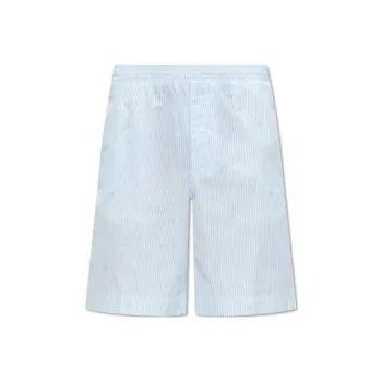 Givenchy Pinstriped Elastic Waist Shorts
