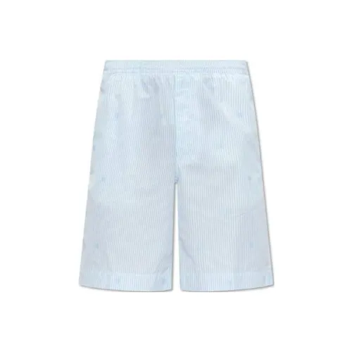 Givenchy Pinstriped Elastic Waist Shorts