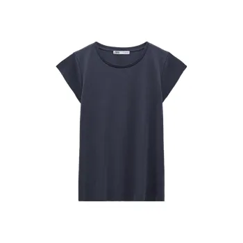 ZARA T Shirts Women's Indigo