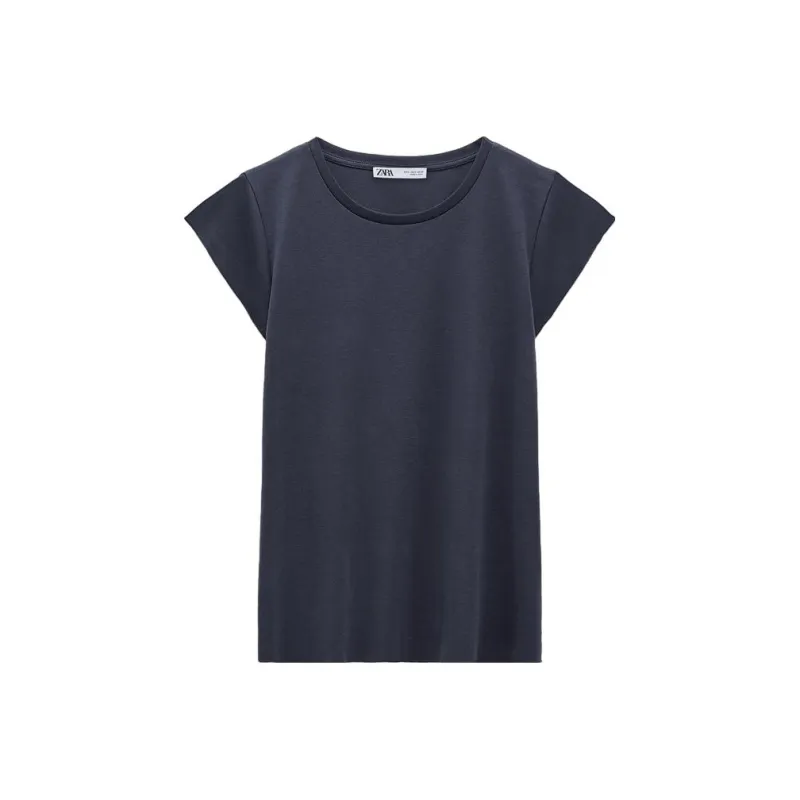 ZARA T Shirts Women's Indigo-0