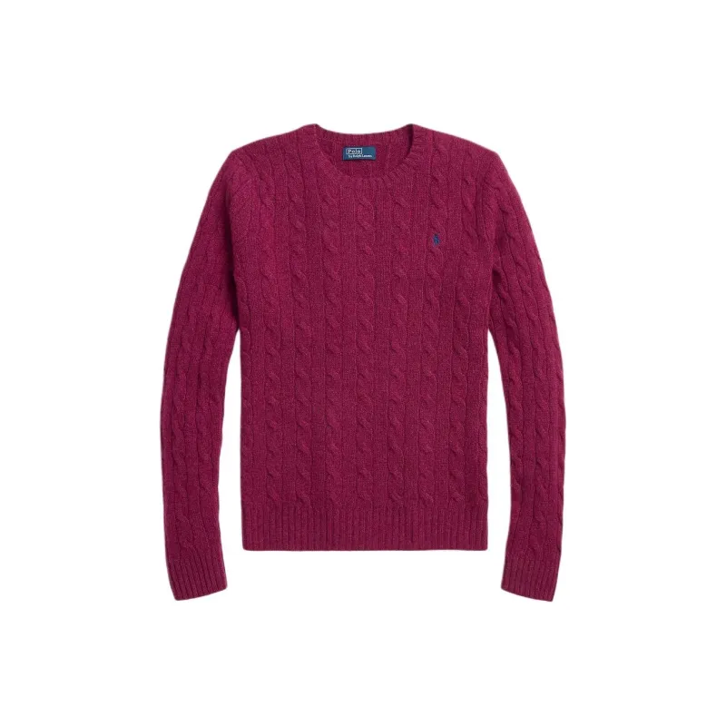 Polo Ralph Lauren Pony Embroidered Cable Knit Jumper-0