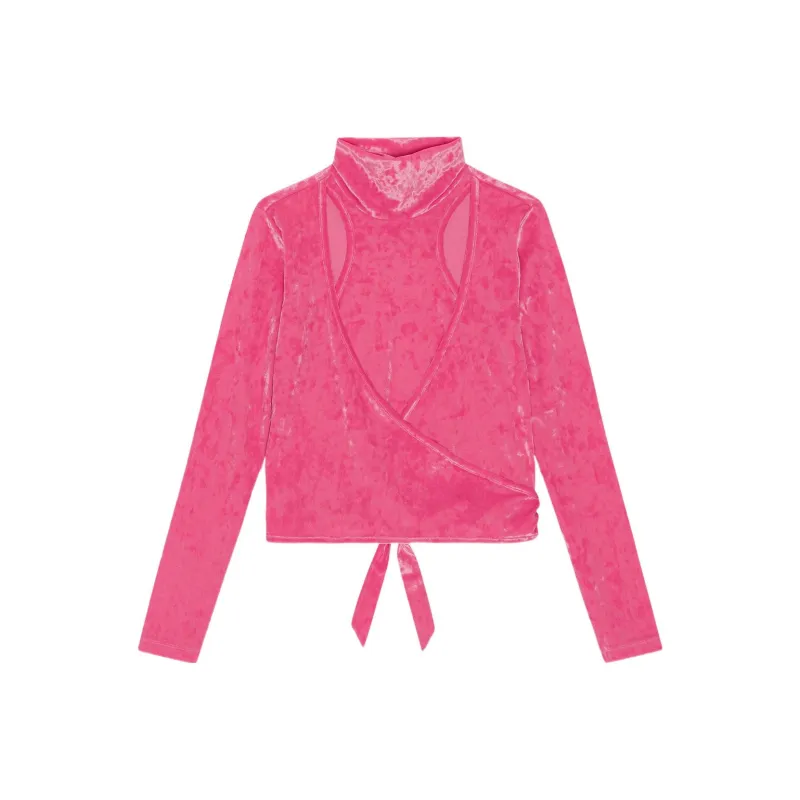GANNI T-Shirts Women's Pink-0