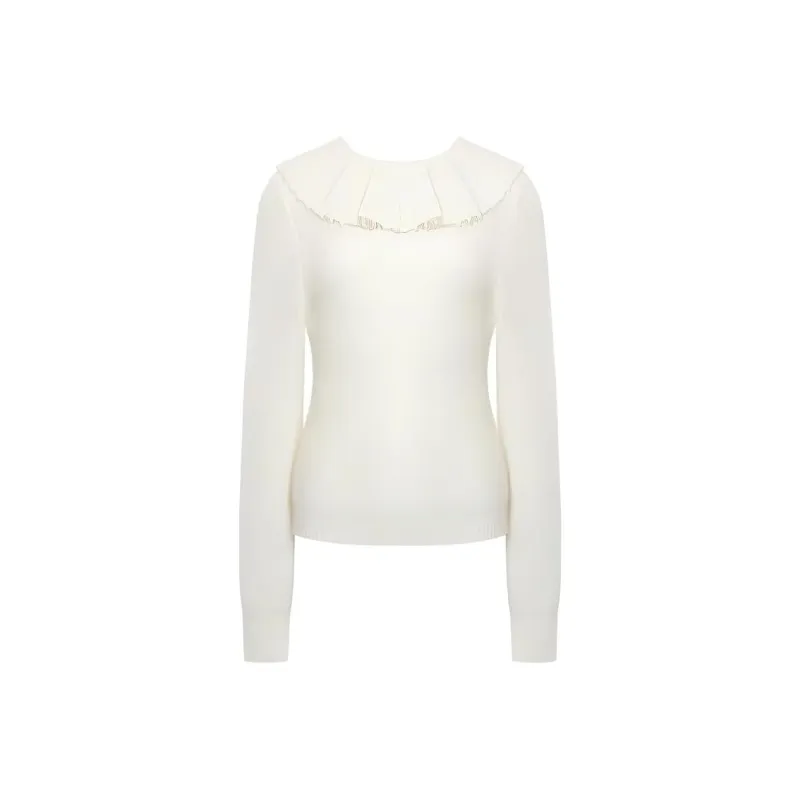 Caroline Sweaters Women's Ecru-0